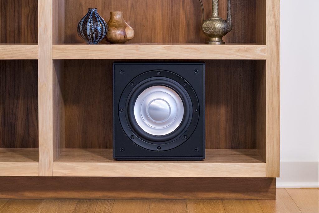 Leon's Aaros Series A10-UT subwoofer in the home of Mike Gordon from Phish